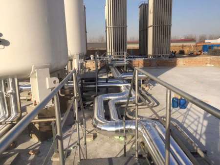 pir保冷管殼施工案例